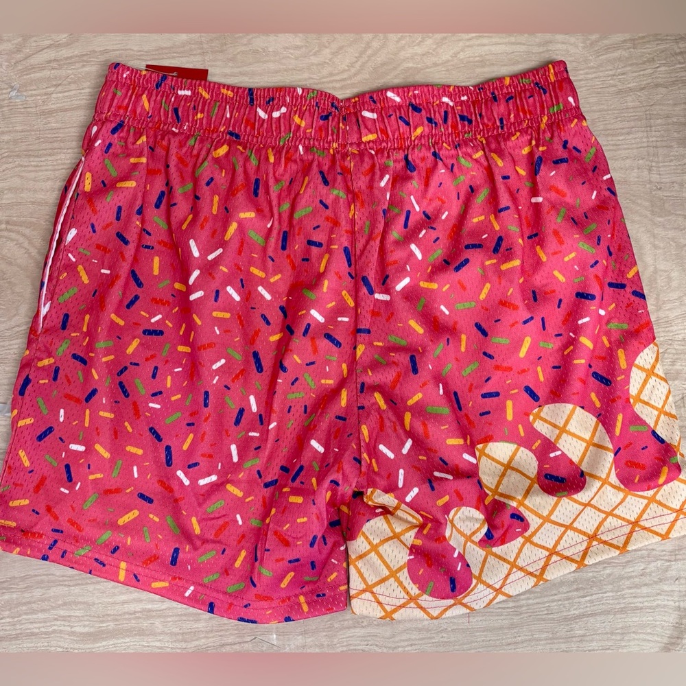 Colorful Sprinkle Pattern Men Shorts - Picture 2 of 5